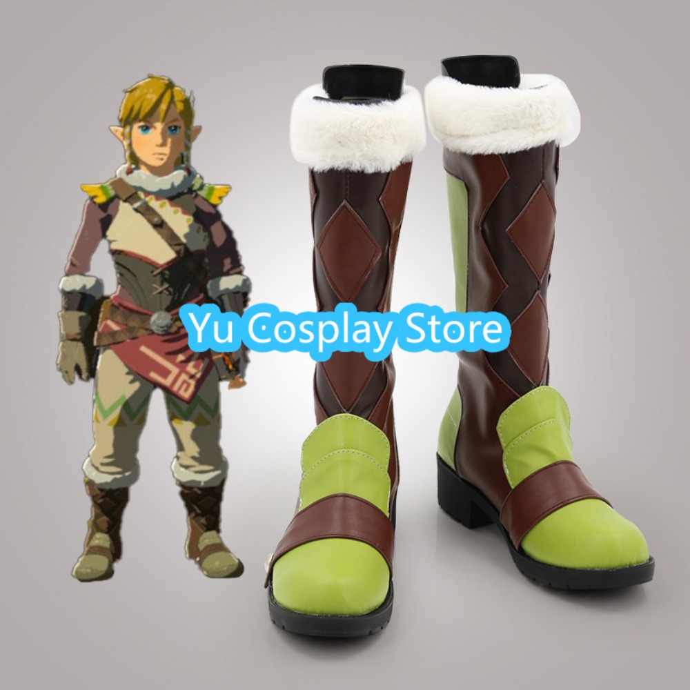 Outdoor Adventure Exhibition - Buty Cosplay Link, precyzyjnie wykonane, inspirowane