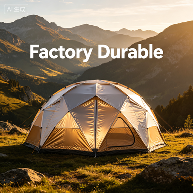 Outdoor Adventure Lab - Wytrzymały Namiot Kempingowy Nadmuchiwany 6,3 m2