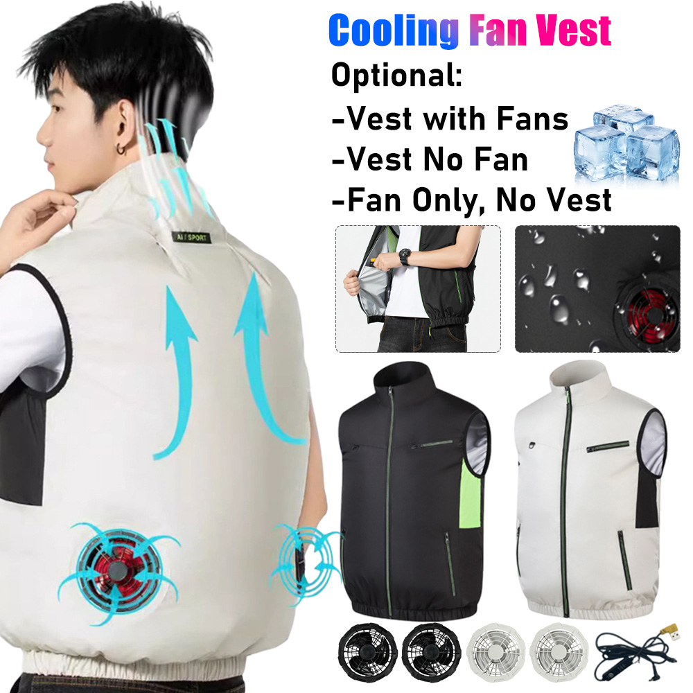 Outdoor Adventure Vest - Kamizelka z Wentylatorem Chłodzącym 2025 Klimatyzacja