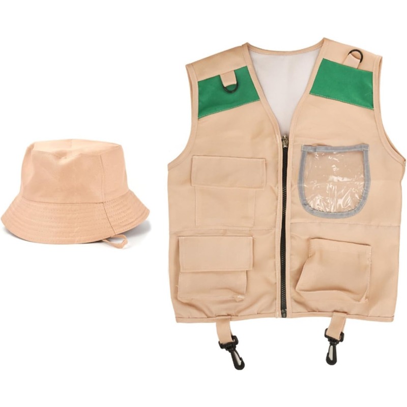 Strój Safari z kamizelką cargo – Outdoor Adventure Vest recenzja i cena