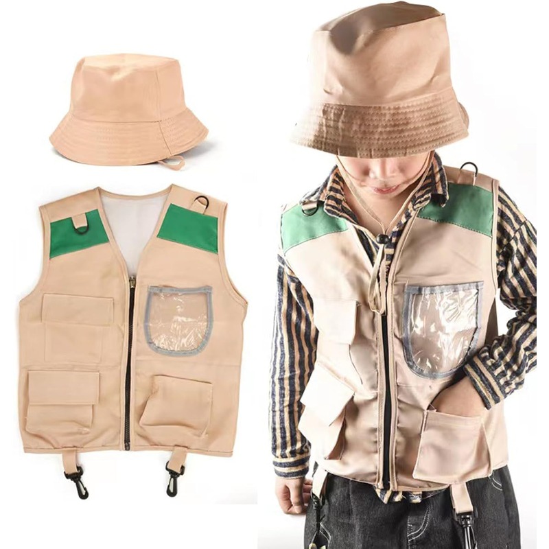 Strój Safari z kamizelką cargo – Outdoor Adventure Vest recenzja i cena