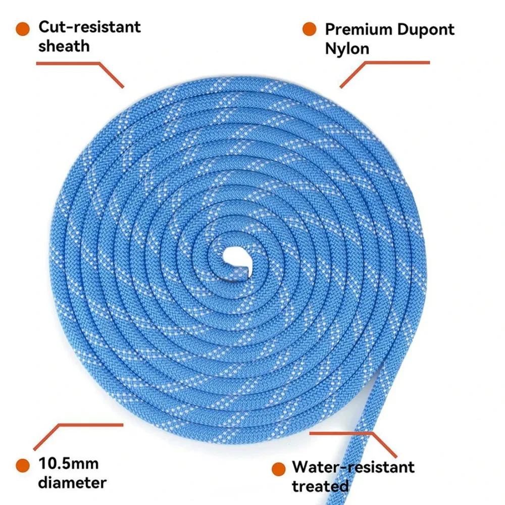 10mm lina wspinaczkowa 10M lin – Rope Climbing Static recenzja i cena