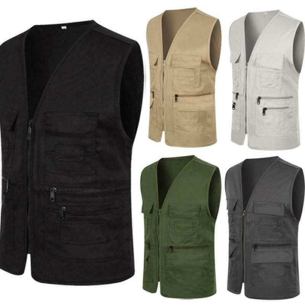 Kamizelka męska z wieloma kies – Outdoor Adventure Vest recenzja i cena