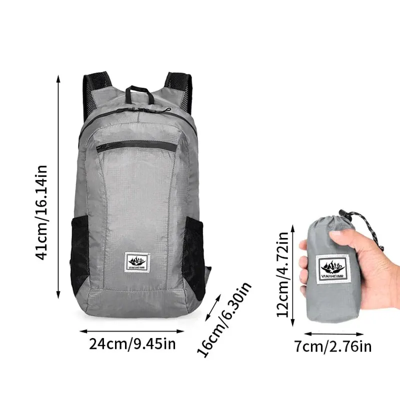 Ultralekki składany plecak - w – Outdoor Adventure Backpack recenzja i cena