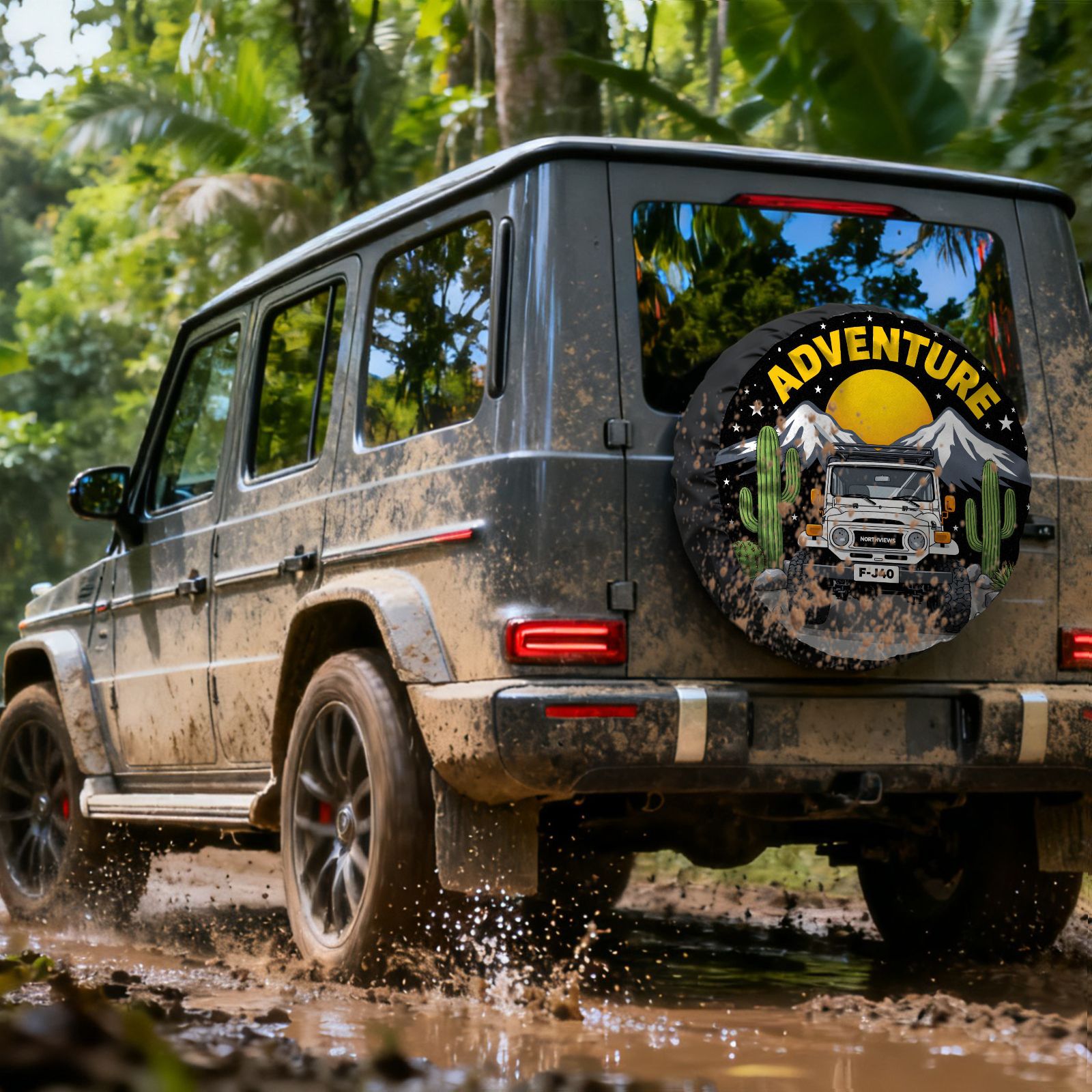 Pokrowiec na koło zapasowe do  – Outdoor Adventure Vehicles recenzja i cena