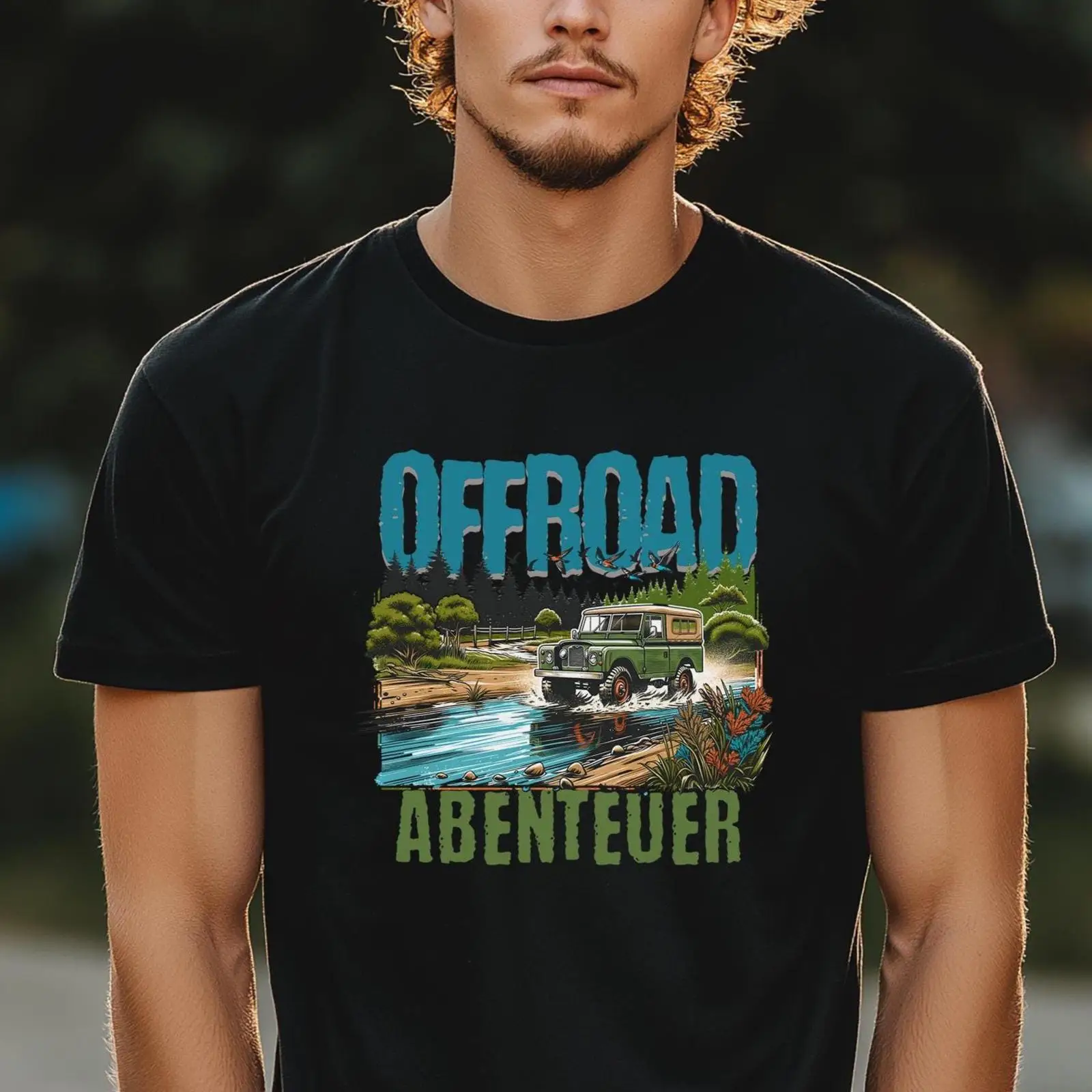 Męska koszulka Offroad Abenteu – Outdoor Adventure Vehicles recenzja i cena
