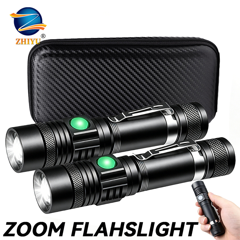 Latarka LED T6 z możliwością ł – Outdoor Adventure Hiking recenzja i cena