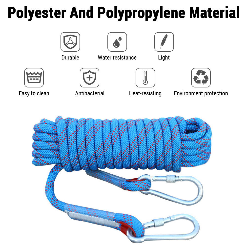 Lina wspinaczkowa 10mm 10M/20M – Rope Climbing Static recenzja i cena